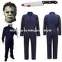 Imagem de Traje de Halloween Cosplay Myers - Adulto (Masculino/Feminino) - Máscara de Terror