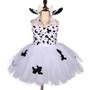 Imagem de Traje de Halloween Infantil Cosplay Animal - Girafa, Vaca, Tigre, Leopardo e Zebra