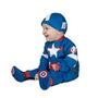 Imagem de Traje do Capitão América Infantil Jazwares - Oficial - 12-18 Meses