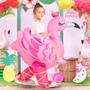 Imagem de Traje inflável KOOY Flamingo Ride On Halloween Girl 7-10