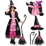 Imagem de Traje Spooktacular Creations Fairytale Pink Witch para menina