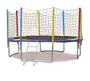Imagem de Trampolim Cama Elástica Pula Pula 3,05m 3m Nacional Colorida Premium Playground Reforçada Galvanizada