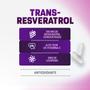 Imagem de Trans- Resveratrol Antioxidante, Vitamina C, Licopeno 3x1, 60 Cápsulas, 700mg - Lançamento - Denavita