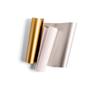 Imagem de Transfer Termocolante Cricut para Tecidos SportFlex 30x30cm 3 Folhas - Dourado, Prata e Branco