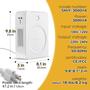Imagem de Transformador de Tensão SUNSHUN 3000W (110V-220V) com Tomadas Duplas