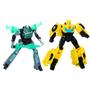 Imagem de Transformers EarthSpark Cyber Combiner Bumblebee e Mo Malto 