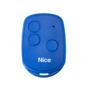 Imagem de Transmissor 3 teclas azul modelo nice 3tb 433mhz rolling code