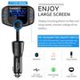 Imagem de Transmissor FM Bluetooth Sumind com Tela de 1,7" - Versão Atualizada