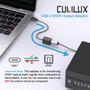 Imagem de Transmissor USB-C para SPDIF Cubilux - Áudio Ótico Tipo C