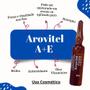 Imagem de Tratamento Capilar Vitamina A+E Arovitel 5ml Kit C/6 Ampolas