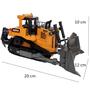 Imagem de Trator Bulldozer Articulado Resistente Engenharia Civil Concreto Roller Original