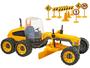 Imagem de Trator Construction Machines Plainer - Usual Brinquedos 306 com Acessórios