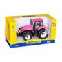 Imagem de Trator de Brinquedo Miniatura New Holland T8 Rosa