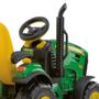 Imagem de Trator Elétrico John Deere Ground E Carrinho Hot Wheels