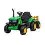 Imagem de Trator Infantil Elétrico Verde Amarelo 12v Zippy Toys 110v