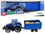 Imagem de Trator New Holland T7.315 HD c/ Carreta de Silagem - Agriculture - 1/32 - Bburago