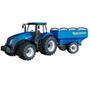 Imagem de Trator New Holland T8 com Carretinha Graneleiro