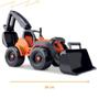 Imagem de Trator Retroescavadeira Grande Big Constructor - Orange Toys