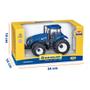 Imagem de Trator T8 New Holland Agriculture Azul Brinquedo - Usual Brinquedos