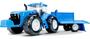 Imagem de Trator Traçado Com Carreta 51 Cm Roma Brinquedos - Ref. 0371