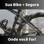 Imagem de Trava Cadeado Bicicleta Bike Com Segredo Tranca Aço Grosso