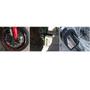 Imagem de Trava de Disco Moto Cadeado Freio Alarme Sensor Sonoro  110db Anti Furto Roubo Sirene Motocicleta Bicicleta Bike Proteçao Segurança