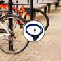 Imagem de Trava Para Bicicleta 1m x 12mm Tranca Roda Antifurto Segurança Trancar Resistente Pedalar Suporte Moto Estepe Corrente