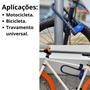 Imagem de Trava Tipo U-lock para Bicicleta Motocicleta Papaiz