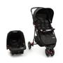 Imagem de Travel System Carrinho de Bebê com Bebê Conforto Voyage Delta Preto 