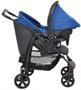 Imagem de Travel System Ecco Com Bebê Conforto Touring X Cinza Azul