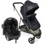 Imagem de Travel System Galzerano Napoli com Base para Carro Trio Preto com Cobre