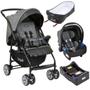 Imagem de Travel System Rio K Cinza com Ninho e Base - Burigotto