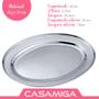 Imagem de Travessa de Inox Oval 40 cm Class Home