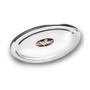 Imagem de Travessa Inox Oval Rasa 40cm Kehome