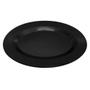 Imagem de Travessa Prato Preto Oval para Sushi Petisco 25cm Melamina / Plastico  Fuxing 