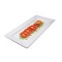 Imagem de Travessa Prato Retangular Melamina Para Servir 25,5cm Sushi