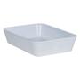 Imagem de Travessa Retangular P/ Saladas Com Friso Le Chef Cor Branco 27x19x6cm