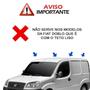 Imagem de Travessa Teto Slim Aluminio Preto Fiat Doblo 2001 A 2017