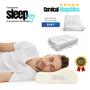 Travesseiro Cervical Pillow Magnetico Ortopedico Anti Ronco - SLEEPING Imagem de Travesseiro Cervical Pillow Magnetico Ortopedico Anti Ronco