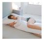 Imagem de Travesseiro Corpo 100% Silicone + Fronha Xuxão 1,35 x 48 cm