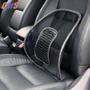 Imagem de Travesseiro de apoio lombar em carro, almofada para costas, alívio da dor nas costas, espuma de memória, cadeira ergonômica ortopédica, descanso de 