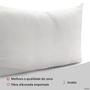 Travesseiro de Corpo 40cm x 1,30m Soft Touch Branco - Arte & Cazza Imagem de Travesseiro de Corpo 40cm x 1,30m Soft Touch Branco