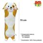 Travesseiro De Corpo Almofada Fofinha Cachorro Pet Caramelo - DM Toys Imagem de Travesseiro De Corpo Almofada Fofinha Cachorro Pet Caramelo