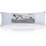 Imagem de Travesseiro de Corpo Body Pillow Microfibra sem Fronha Branco - 40cm x 1,30m Branco