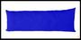 Imagem de Travesseiro De Corpo Xuxão Com Ziper azul royal (Fronha + Refil 1,35mx0,40cm) 100% Poliéster