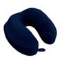 Imagem de Travesseiro de Pescoço Anatômico para Viagem Super Neck Pillow Perfetto azul marinho