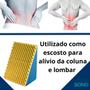 Imagem de Travesseiro Encosto leitura triangular repouso - com capa
