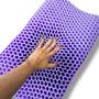 Imagem de Travesseiro Hipoalergênico 3d Gel Elastico Macio com Capa Roxo