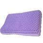 Imagem de Travesseiro Hipoalergênico 3d Gel Elastico Macio com Capa Roxo