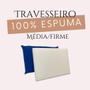 Travesseiro Hospitalar de espuma 40cm x 60cm x 10cm com capa removível impermeável - Alanca Travesseiros Imagem de Travesseiro Hospitalar de espuma 40cm x 60cm x 10cm com capa removível impermeável